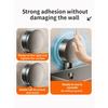 Suction Cup Mount Bathroom Shelf Multifunctional No Drill Hanging Bath Room Basket Household Shampoo Storage Rack Tray