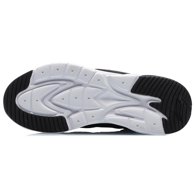 New LiNing Spark Mid Top Casual Shoes Women's Black White AGLR018-2