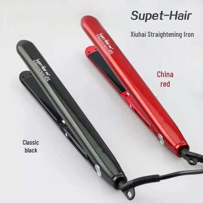 Xiuhai Dual-Use Ceramic Hair Curler & Straightener красный