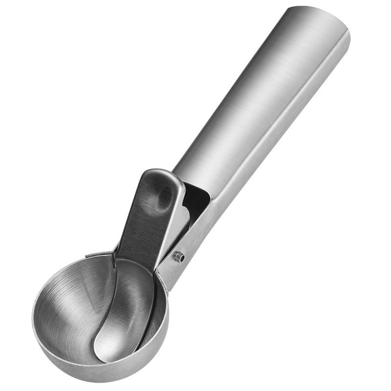304 Stainless Steel Spring-Loaded Ice Cream and Dessert Scooper