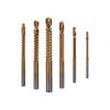 6 Stück 3-8MM Nutenbohrer Multifunktionale HSS-Bohrer Spiralbohrer Bohrer für Kunststoffplatte