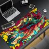 Monster Hunter Mouse Pad Gamer Mousepad Company Keyboard Mat Mause Gamer PC Cabinet Desk Table Pad Gaming Laptop Large Deskmat