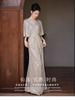 Silver Sequined Evening Dress Women's Light Luxury Niche Temperament Long Banquet Host Engagement Fishtail Dress
