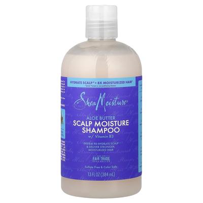 SheaMoisture Scalp Moisture Shampoo with Aloe Butter, 384ml (13 Fl Oz)