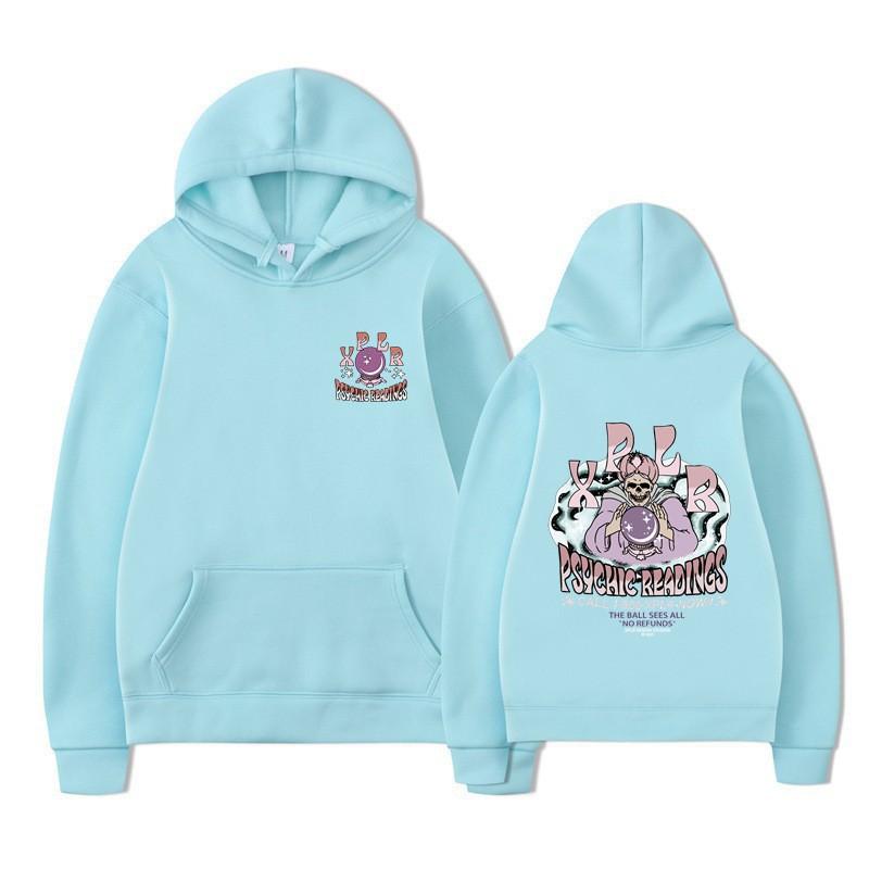 Youth Pop Casual Cute Cartoon Printed Couple Hooded Fleece Guard