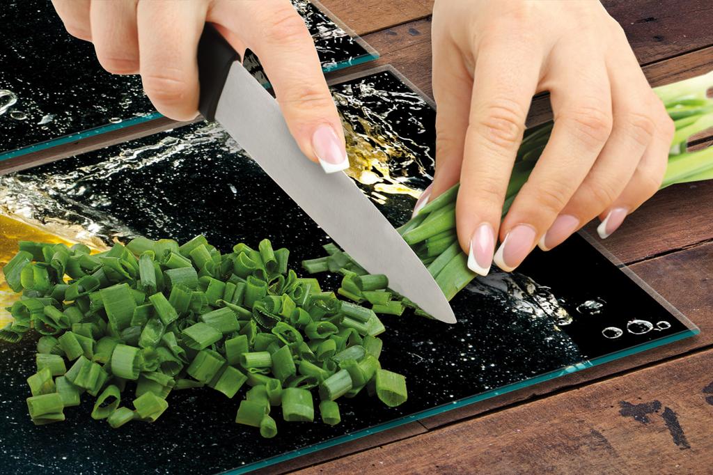PIANO PROTETTIVO IN VETRO PER CUCINA 2x35x52 LIMONE