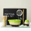 7-piece Set  Ceramic Japanese Matcha Tea Set Food Grade With Strainer Spoon Match Bowl Safe Reusable Matcha Whisk Set