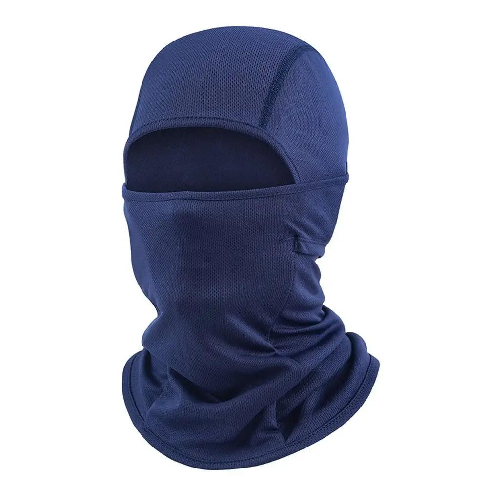 Caps Cycling Balaclava Full Face Ski Cover Bicycle Hat Windproof Breathable Anti-UV Motocross Motorcycle Helmet Liner Hats