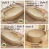 Wear-resistant Cat Paw Board Basin Oval Cat Claw Board Cat Scratching Bed  Sofa Protector