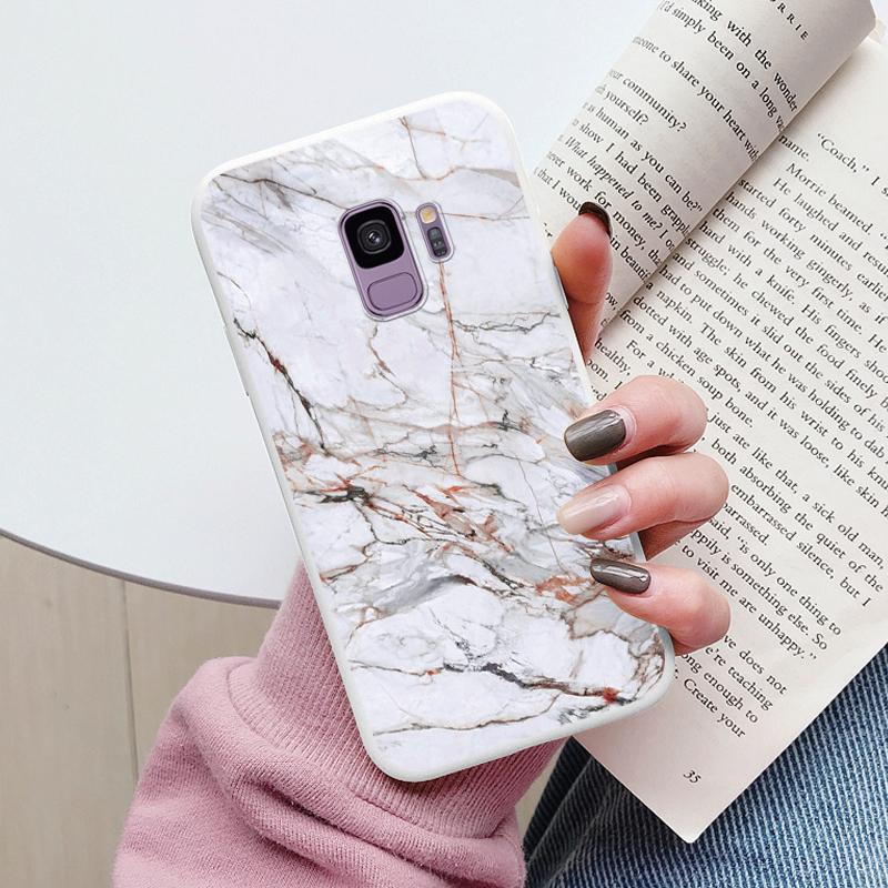 Color Luxury Marble Case For Samsung Galaxy S9 S 9 Plus Fundas Soft Silicone Protection Back Cover For Samsung S9 Shockproof Bag