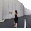 Medium and Long Suspender Dress, New Women's Split Ends In Summer, Thin Temperament, and Bottom Skirt Inside.