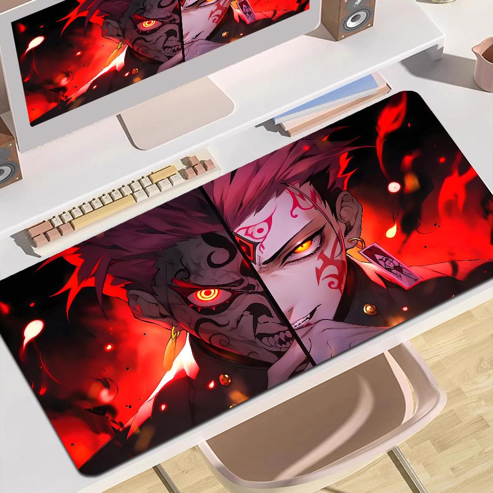 Горячий Аниме Jujutsu Kaisen Коврик для мыши Пад для мальчика Натуральная резина Игровой коврик для мыши Настольный коврик Размер Для Игр World Of Tanks CS GO Zelda Not LockEdge10x10cm