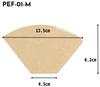 Hario Pegasus Coffee Paper Filter 01 M 100 Sheets Made In Japan For 1-2 Cups Brown PEF-01-100M X 5 [item]