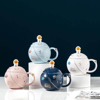 Astronaut Keramiktasse Planet Tasse Kreative Personalisierte Wasser Tasse Souvenir Geschenk Tasse Kaffeetasse