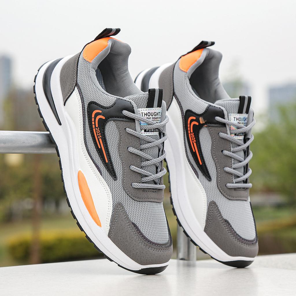 Spring and summer new mesh shoes ultra-light, breathable, deodorant and wear-resistant sports shoes ins casual