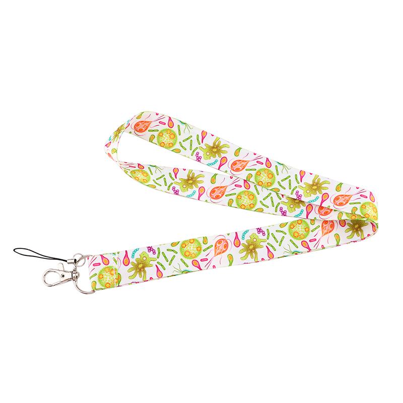 Medical signs Credential Holder Keychains Neck Lanyard For Pass Card Credit Card Holder Keychain Straps Mobile Phone Wholesale