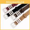 Genuine Leather Womens Belt With Silver Pin Buckle For Office Wear And Fashion