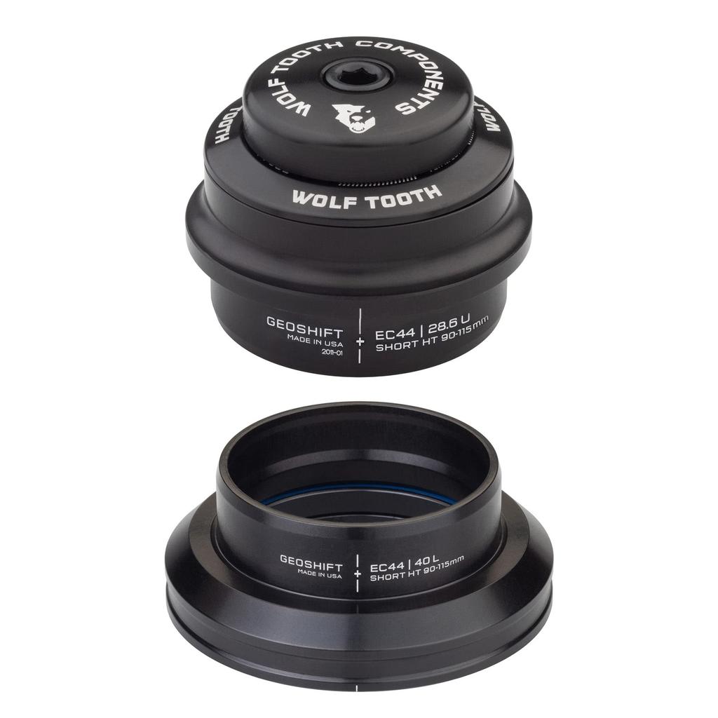 Wolf Tooth ZS44 Upper ZS56 Lower GeoShift Performance Angle Headset Long(115-140mm)