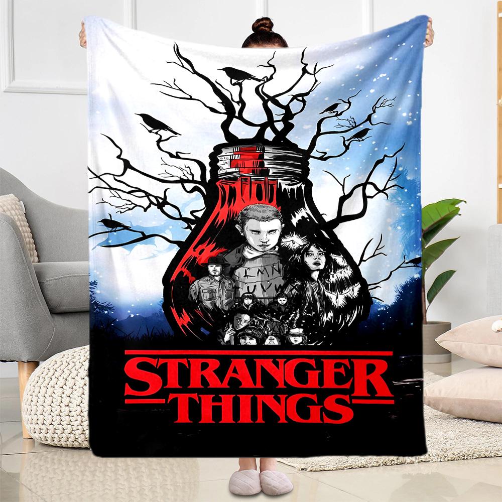 Upside Down Adventure Suitable Blanket for Offices, Travel, Living Rooms Also a Good Gift for Friends and Family Suitable for All Seasons.