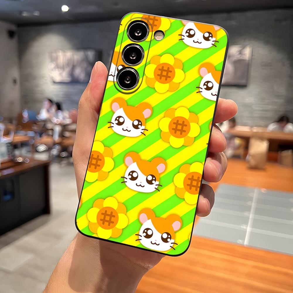 Hamtaro Hamster Phone Case For Samsung S23 Ultra S24 S22 S20 Fe S21 Plus Galaxy A54 A34 A24 A53 A13 A16 Back Cover