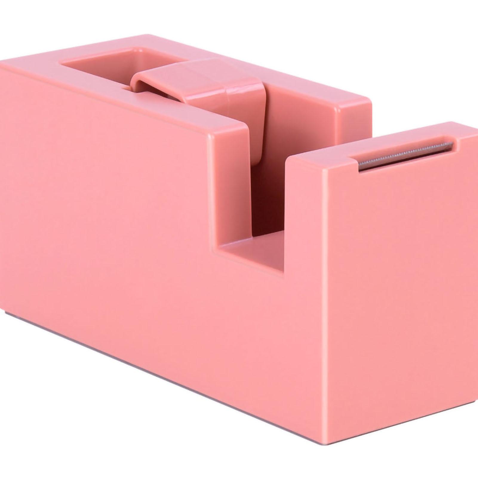 

Диспенсер для ленты Простой стиль Портативный АБС-пластик Настольный диспенсер для ленты для офиса школы Белый розы красного