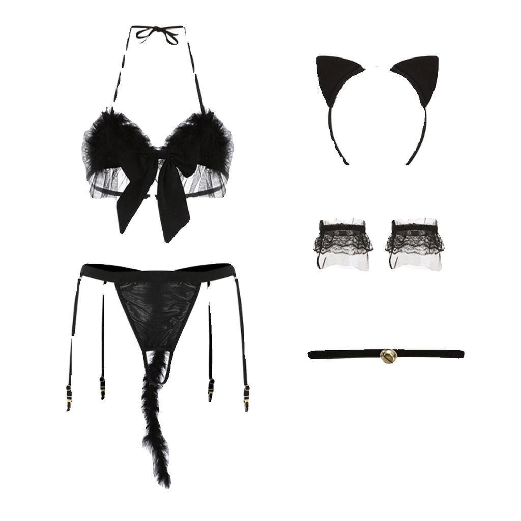 Sexy Lingerie Pussy Seduction Cosply Pussy Girl Costume Maid Costume Cute Pure Lust