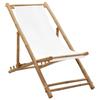 Day and Night - Day and Night Bamboo and Canvas Garden Lounger