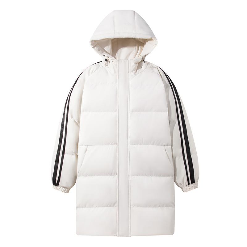 

Одинаковые для мужчин и женщин, свободные и утолщенные куртки с хлопковой подкладкой на зиму, теплые пальто и одежда с хлопковой подкладкой. S белый