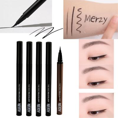 THE FIRST PEN EYELINER 3COLORS | CARBON BLACK / MULTI WATER PROOF / EASY DRAWING | Black / Brown / Light Brown
