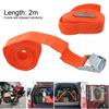 NEW Car Tie Down Strap Ratchet Belt Luggage Bag Cargo Lashing Metal Buckle