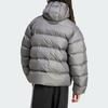 adidas Originals Tonal Hooded Puffer Jacket Men Grey Four IY3398
