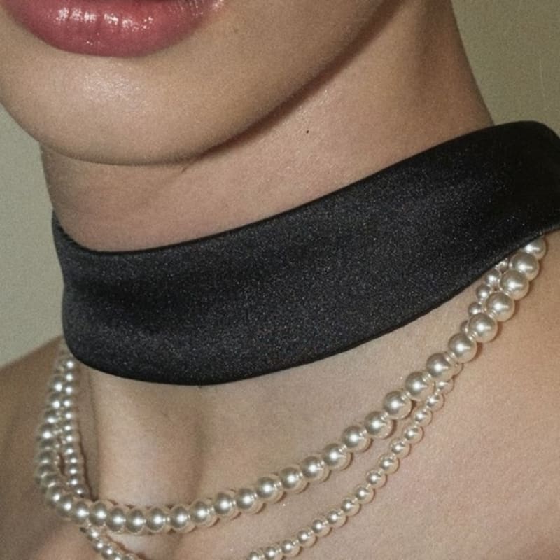 

aora SWAL PEARL BASIC NECKLACE #0022 4MM (Out of Stock)