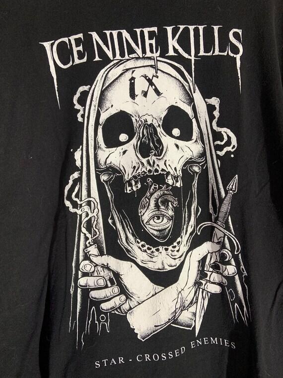 Ice Nine Kills rock band Concert tour Black T shirt Men Women Unisex Unisex T-Shirt L