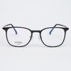 Alloaiweeo [Air Flex] Al6404 0909G Airflex Ultra-Lightweight_Black Office Square Frame_Blue Light Lens Selection