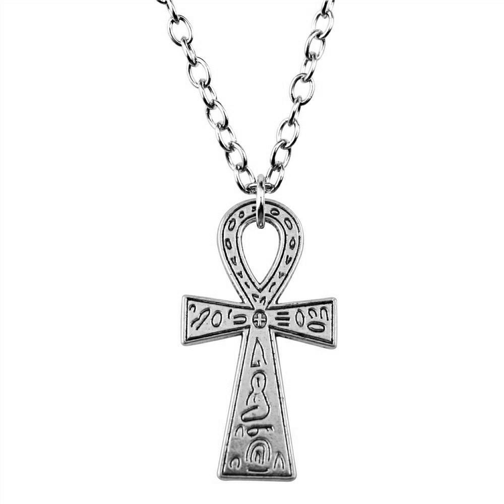 Betendes Kreuz Religiöses Amulett Anhänger Antike Bronze Metall Freund Halskette Neuankunft Geschenk