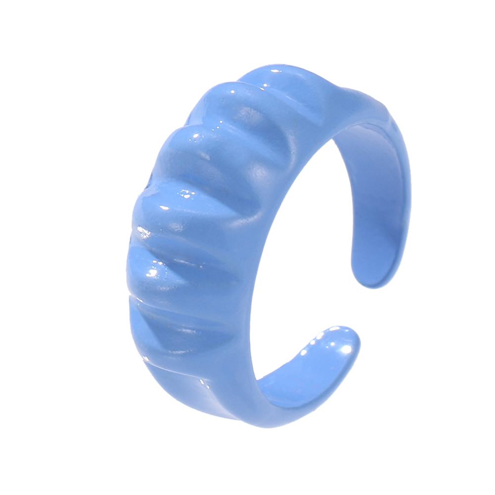 

Открытое кольцо женские ювелирные изделия Простое элегантное модное открывающееся регулируемое кольцо подарок 05