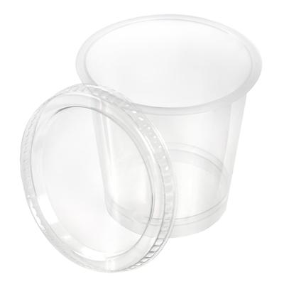 Japanese-made Heat-resistant Pudding Cups with Lids, 150cc, Set of 100.
