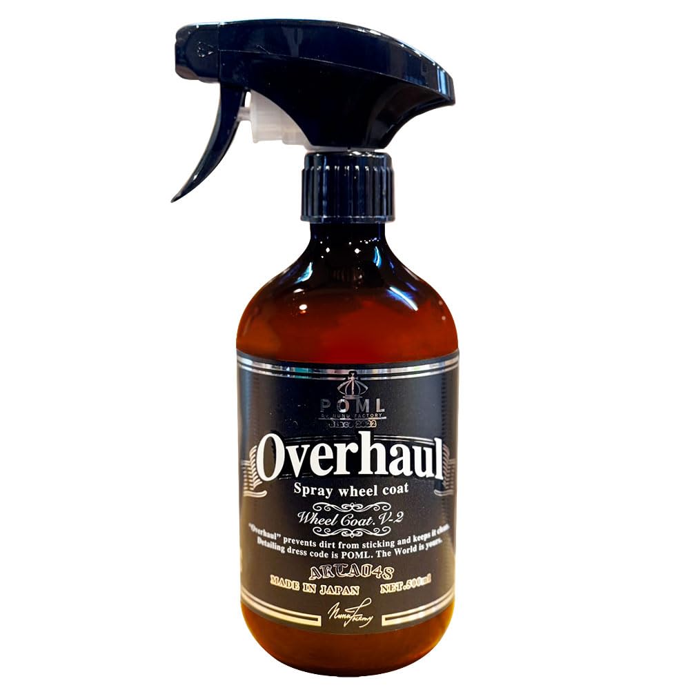 

POML Overhaul покрытие для колес просто распылите на мокрые колеса и Легкое нанесение для невероятно Улучшенных характеристик покрывает ваш Мгновенный мгновенный