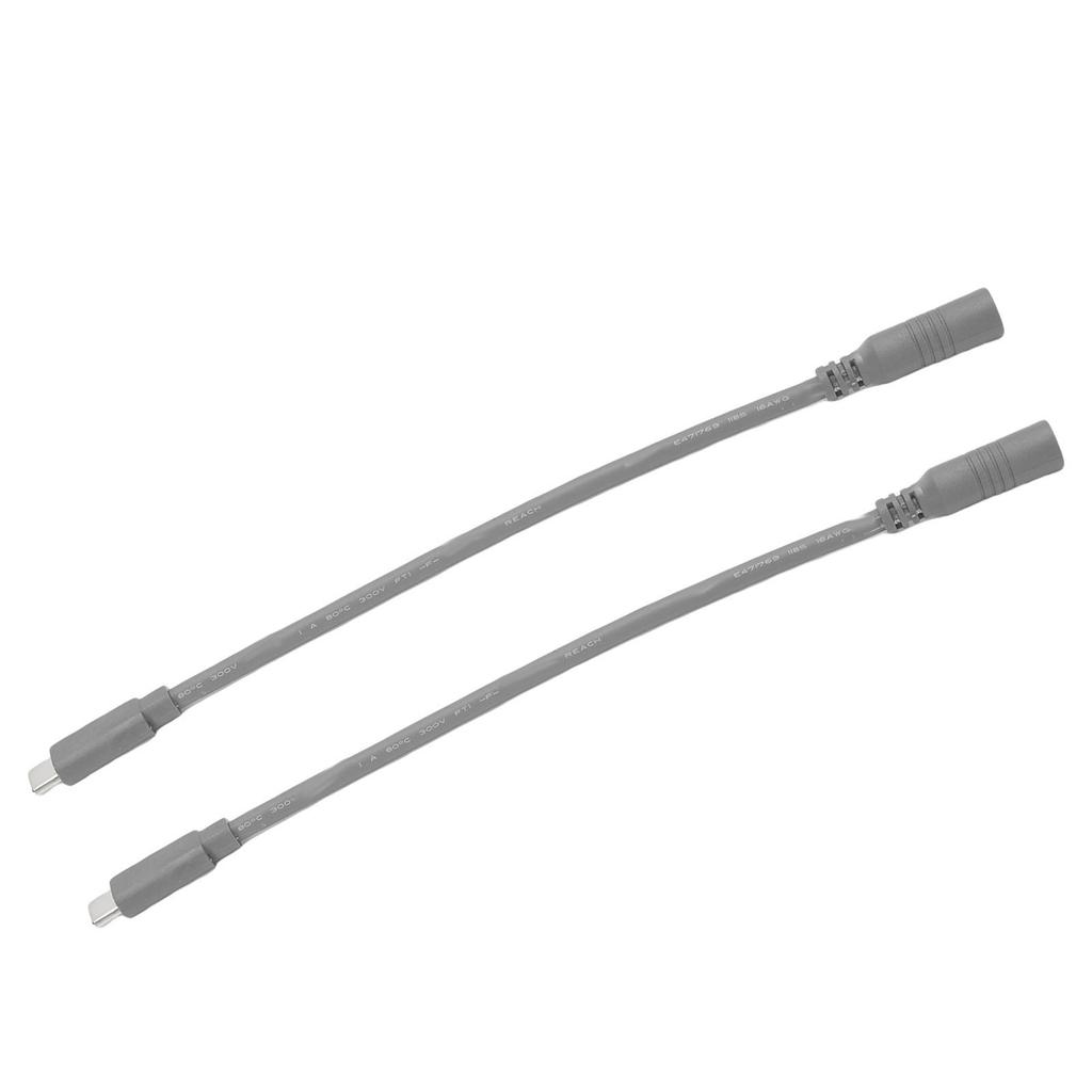 2PCS DC to USB C Adapter Cable Fit for Mini Dish Antenna 100W 5A Water Proof Plug Converter Extension Cord 0.66FT 0.2M