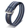 Cinturino in Nylon a Coste per Orologi in Tessuto Balistico 20mm per Braccialetti Sportivi Militari Omega Fibbia Pieghevole Premium