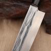 Kování z nerezové oceli Kuchařský nůž Kuchyňské nože na sushi Ostrý japonský nůž Nakiri sekáček krájení krájecí nůž kuchyňský nůž