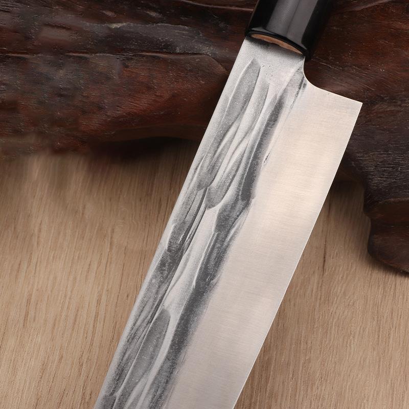 Kování z nerezové oceli Kuchařský nůž Kuchyňské nože na sushi Ostrý japonský nůž Nakiri sekáček krájení krájecí nůž kuchyňský nůž