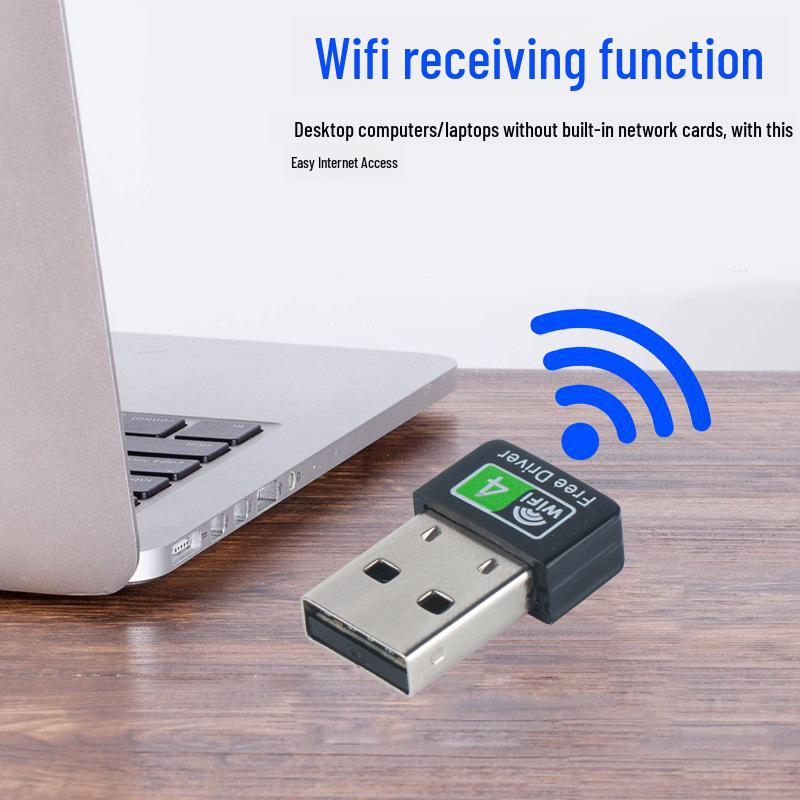 150M USB Wireless Network Adapter - Mini WiFi Receiver/Transmitter for Computers