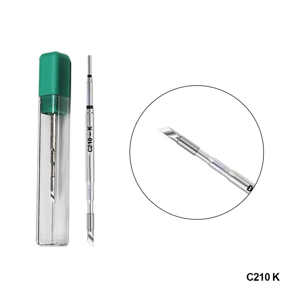 Compatible Soldering Iron Tips Copper Soldering Tips Soldering Station Tips Different Types For Welding Fast Heating Technology