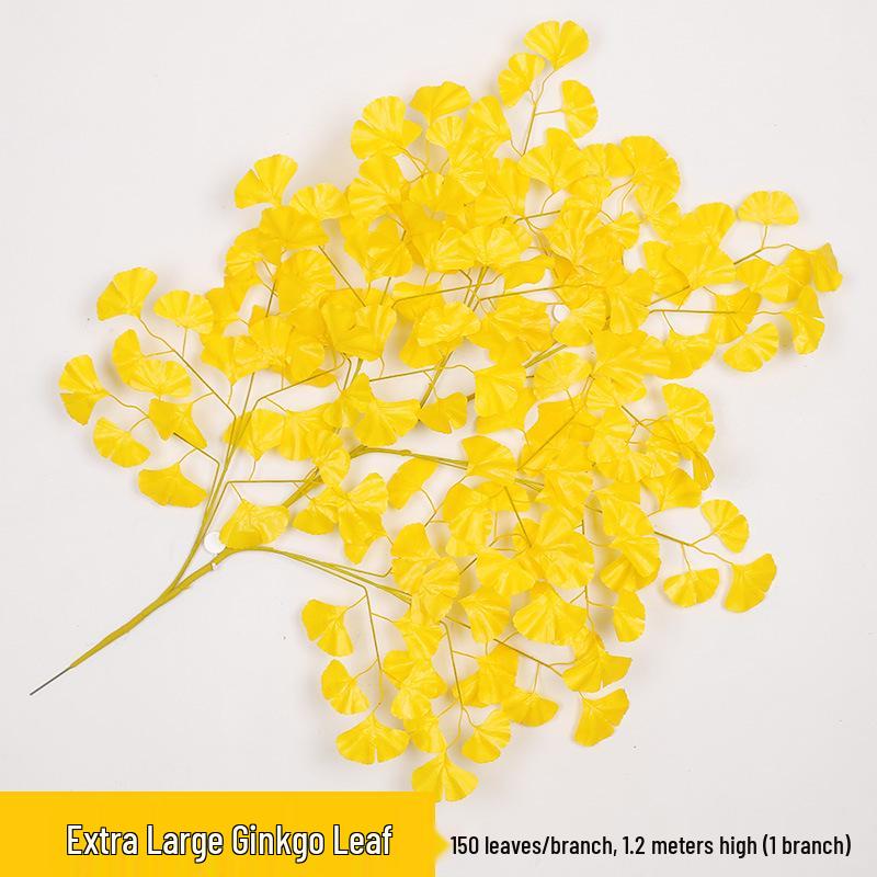 Artificial Banyan Branches with Laminated Plastic Leaves for Landscaping and Decoration