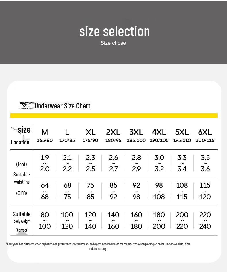 Seven Wolves Men's Ice Silk Boxer Briefs 7-Pack