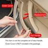 For BMW E90 3-Series Sedan Right Inner Door Panel Handle Pull Trim Cover / Black 5141 7230 850