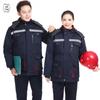 Men's Winter Work Jacket with Reflective Strips