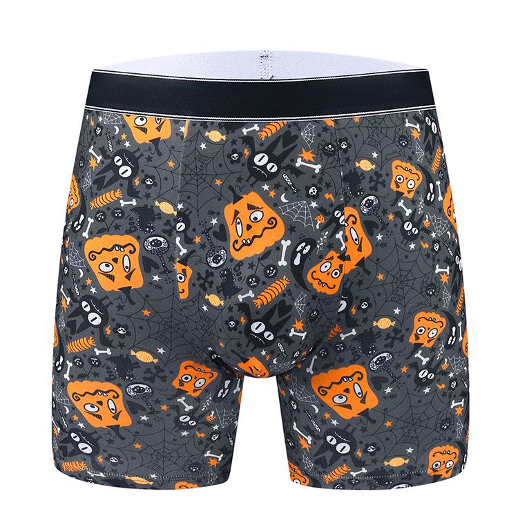 Men s Graffiti Print Breathable Boxer Briefs XXL (US/EU)