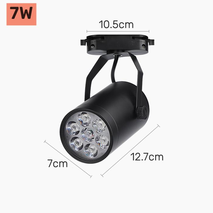 RGB LED Track Lights 5W/7W/12W/18W Remote Control Colorful Ceiling Rail Lamp KTV Disco Stage Bedroom Shop Track Lighting Fixture